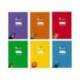 LIBRETA MARCA LIDERPAPEL PAUTAGUIA TAPA CARTONCILLO 32H DIN A5+ 75GR CUADRICULADO PAUTADO 4MM CON MARGEN 6 COLORES SURTIDOS