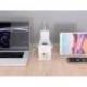 REGLETA MARCA Q-CONNECT ENCHUFE MULTIPLE 10 EN 1 CABLE 1,4 MT 6 TOMAS DE CORRIENTE+3 USB+1 USB TIPO C 140X76X87MM