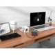 REGLETA MARCA Q-CONNECT DE CUBO ENCHUFE MULTIPLE POWER CUBE 6 EN 1 DIRECTO PARED 3 TOMAS DE CORRIENTE+2 USB+1 USB C