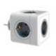 REGLETA MARCA Q-CONNECT DE CUBO ENCHUFE MULTIPLE POWER CUBE 5 EN 1 DIRECTO A PARED 5 TOMAS DE CORRIENTE 75X75X112MM