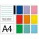 CUADERNO ESPIRAL MARCA LIDERPAPEL DIN A4 WITTY TAPA DURA 80H 90GR PAUTA 3,5MM CON MARGEN COLORES SURTIDOS