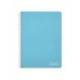 CUADERNO ESPIRAL MARCA LIDERPAPEL DIN A4 WITTY TAPA DURA 80H 90GR CUADRO 8MM CON MARGEN COLORES SURTIDOS