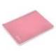 CUADERNO ESPIRAL MARCA LIDERPAPEL DIN A4 WITTY TAPA DURA 80H 90GR CUADRO 4MM CON MARGEN COLOR ROSA
