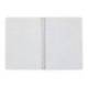 CUADERNO ESPIRAL MARCA LIDERPAPEL DIN A4 WITTY TAPA DURA 80H 90GR CUADRO 4MM CON MARGEN COLOR ROJO