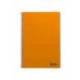 CUADERNO ESPIRAL MARCA LIDERPAPEL DIN A4 SMART TAPA BLANDA 80H 75GR CUADRO 4MM CON MARGEN COLOR NARANJA