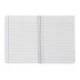 CUADERNO ESPIRAL MARCA LIDERPAPEL DIN A4 SMART TAPA BLANDA 80H 75GR RAYADO MONTESSORI 3,5MM CON MARGEN COLORES SURTIDOS
