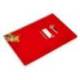 CUADERNO ESPIRAL MARCALIDERPAPEL DIN A4 PAUTAGUIA TAPA DURA 80H 90 GR CUADRO PAUTADO 4MM COLOR ROJO