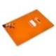 CUADERNO ESPIRAL MARCA LIDERPAPEL DIN A4 PAUTAGUIA TAPA DURA 80H 90 GR CUADRO PAUTADO 4MM COLOR NARANJA