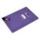 CUADERNO ESPIRAL MARCA LIDERPAPEL DIN A4 PAUTAGUIA TAPA DURA 80H 90 GR CUADRO PAUTADO 4MM COLOR LILA