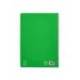 CUADERNO ESPIRAL MARCA LIDERPAPEL DI N A4 PAUTAGUIA TAPA BLANDA 80H 75 GR CUADRO PAUTADO 5MM COLOR VERDE