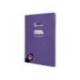 CUADERNO ESPIRAL MARCA LIDERPAPEL DI N A4 PAUTAGUIA TAPA BLANDA 80H 75 GR CUADRO PAUTADO 5MM COLOR LILA