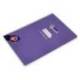 CUADERNO ESPIRAL MARCA LIDERPAPEL DI N A4 PAUTAGUIA TAPA BLANDA 80H 75 GR CUADRO PAUTADO 5MM COLOR LILA
