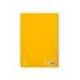 CUADERNO ESPIRAL MARCA LIDERPAPEL DI N A4 PAUTAGUIA TAPA BLANDA 80H 75 GR CUADRO PAUTADO 2,5MM COLOR AMARILLO
