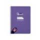 CUADERNO ESPIRAL MARCA LIDERPAPEL DI N A5 PAUTAGUIA TAPA DURA 80H 90 GR CUADRO PAUTADO 5MM COLOR LILA