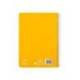 CUADERNO ESPIRAL MARCA LIDERPAPEL DI N A5 PAUTAGUIA TAPA DURA 80H 90 GR CUADRO PAUTADO 5MM COLOR AMARILLO
