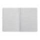 CUADERNO ESPIRAL MARCA LIDERPAPEL DI N A5 PAUTAGUIA TAPA DURA 80H 90 GR CUADRO PAUTADO 4MM COLOR AMARILLO