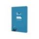 CUADERNO ESPIRAL MARCA LIDERPAPEL DI N A5 PAUTAGUIA TAPA DURA 80H 90 GR CUADRO PAUTADO 3MM COLOR AZUL