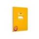 CUADERNO ESPIRAL MARCA LIDERPAPEL DI N A5 PAUTAGUIA TAPA BLANDA 40H 75 GR CUADRO PAUTADO 4MM COLOR AMARILLO