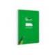 CUADERNO ESPIRAL LIDERPAPEL DI N A5 PAUTAGUIA TAPA BLANDA 40H 75 GR CUADRO PAUTADO 3MM COLOR VERDE