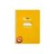 CUADERNO ESPIRAL MARCA LIDERPAPEL DI N A5 PAUTAGUIA TAPA BLANDA 40H 75 GR CUADRO PAUTADO 3MM COLOR AMARILLO