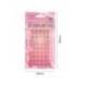 PEGATINAS MARCA IMAGINOVO GEMAS BLANCAS Y ROSAS BRILLANTES CON RELIEVE PARA TODAS SUPERFICIES 190X105 MM EN