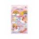 PEGATINAS MARCA IMAGINOVO UNICORNIOS MAGIC DREAMS CON RELIEVE 210X130 MM EN BLISTER