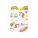 PEGATINAS MARCA IMAGINOVO UNICORNIOS MAGIC DREAMS CON RELIEVE 210X130 MM EN BLISTER