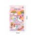PEGATINAS MARCA IMAGINOVO UNICORNIOS MAGIC DREAMS CON RELIEVE 210X130 MM EN BLISTER