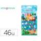 PEGATINAS MARCA IMAGINOVO CUTE ANIMALES GRANJA CON RELIEVE 190X105 MM EN BLISTER