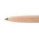 BOLIGRAFO MARCA BELIUS ROSE ALUMINIO COLOR BEIGE CLARO ORO ROSA TINTA AZUL CAJA DE DISEÑO