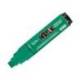 ROTULADOR MARCA LIDERPAPEL ACRYLIC BASE AGUA TODO TIPO DE SUPERFICIE PUNTA RECTANGULAR 10 MM VERDE