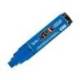 ROTULADOR MARCA LIDERPAPEL ACRYLIC BASE AGUA TODO TIPO DE SUPERFICIE PUNTA RECTANGULAR 10 MM AZUL