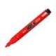 ROTULADOR MARCA LIDERPAPEL ACRYLIC BASE AGUA TODO TIPO DE SUPERFICIE PUNTA REDONDA 3 MM ROJO