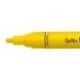 ROTULADOR MARCA LIDERPAPEL ACRYLIC BASE AGUA TODO TIPO DE SUPERFICIE PUNTA REDONDA 3 MM AMARILLO