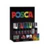 ROTULADOR MARCA UNI-BALL POSCA PC5M PINTURA BASE AL AGUA 1,8-2,5 MM EXPOSITOR 36 UNIDADES COLORES SURTIDOS