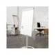 Pizarra Blanca Metalica Magnetica con ruedas incluye 2 brazos laterales 68x104