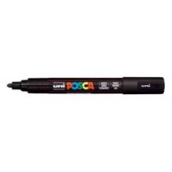 ROTULADOR MARCA UNI POSCA PC-5M MARCADOR DE PINTURA PUNTA CONICA 1,8-2,5 MM NEGRO