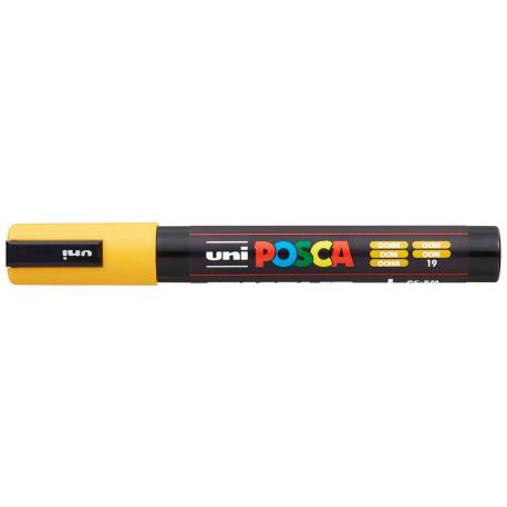 ROTULADOR MARCA UNI POSCA PC-5M OCRE