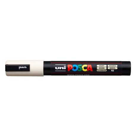 ROTULADOR MARCA UNI POSCA PC-5M MARFIL