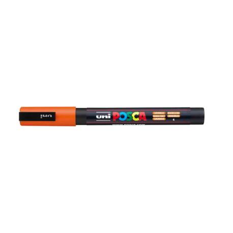 ROTULADOR MARCA UNI POSCA PC-3M NARANJA
