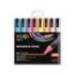 ROTULADOR MARCA UNI POSCA PC-5M/8C ESTUCHE DE 8 UNIDADES COLORES PASTEL SURTIDOS