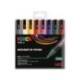 ROTULADOR MARCA UNI POSCA PC-5M/8C ESTUCHE DE 8 UNIDADES COLORES OSCUROS SURTIDOS