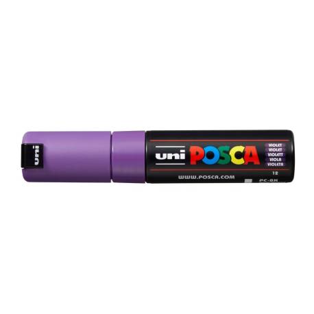 ROTULADOR MARCA UNI POSCA 8 MM PC-8K VIOLETA