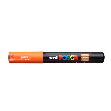 ROTULADOR MARCA UNI POSCA 0,7 MM PC-1M NARANJA