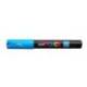 ROTULADOR MARCA UNI POSCA 0,7 MM PC-1M AZUL CLARO