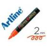 Rotulador Artline Poster Marker EPP-4 Punta Redonda Trazo 2mm Naranja Flúor