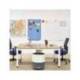 Pizarra Blanca Lacada Magnetica Mural Ski WhiteBoard® 100x150 Rocada