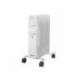 RADIADOR DE ACEITE MARCA BLAUPUNKT 1500W 7 ELEMENTOS CALORIFICOS PROTECCION SOBRECALENTAMIENTO CON RUEDAS COLOR BLANCO