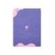 AGENDA ESCOLAR MARCA ANTARTIK 25-26 ENCUADERNADA GO! SIMIL PIEL MORADO SEMANA VISTA A5 BILINGÜE PAPEL FSC 80 GR