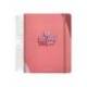 AGENDA ESCOLAR ANTARTIK 25-26 ESPIRAL FUN DAY ROSA DIA PAGINA DIN A5 BILINGÜE PAPEL FSC 80 GR